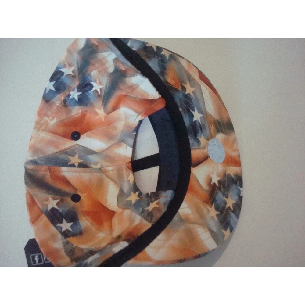BUD USA FLAG BUDWEISER BEER GOLF SNAPBACK  BEACH 00S Y2K  HAT CAP VINTAGE  S2